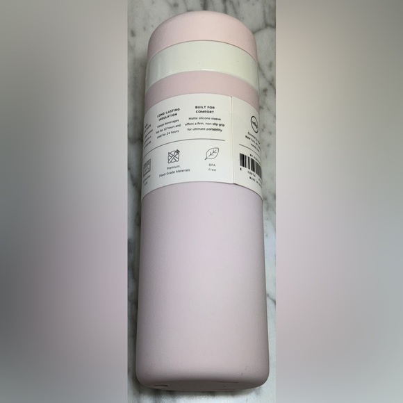 W&P Porter, 20 oz Insulated Ceramic Bottle, Blush - Picture 2 of 4
